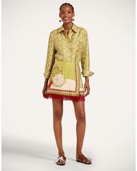 La DoubleJ - Mini Foulard Skirt - Lyst