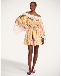 La DoubleJ - Sienna Mini Dress Placée - Lyst