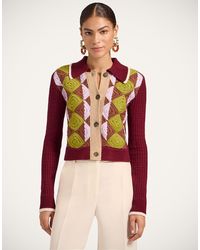 La DoubleJ - Crochet Mini Cardigan - Lyst