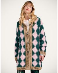 La DoubleJ - Crochet Bowling Cardigan - Lyst