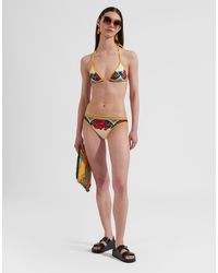 La DoubleJ - Bikini Top (placed) - Lyst