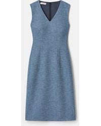 Lafayette 148 New York - Plus Size Donegal Tweed Sleeveless Sheath Dress - Lyst