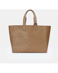 Lafayette 148 New York - Grained Calfskin Leather Postmark L Tote - Lyst