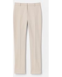 Lafayette 148 New York - Petite Cotton Twill Cigarette Slim Ankle Pant - Lyst