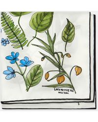 Lafayette 148 New York - Gardens Of New York Print Silk Scarf - Lyst