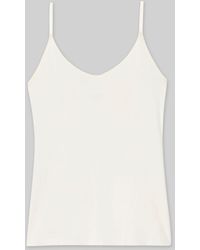 Lafayette 148 New York - Petite Mesh Jersey Camisole - Lyst
