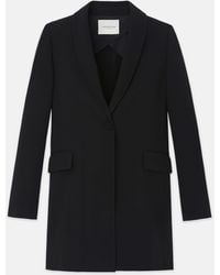 Lafayette 148 New York - Plus-size Responsible Finesse Crepe Shawl Collar Jacket - Lyst