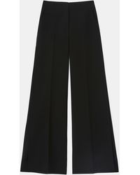 Lafayette 148 New York - Finesse Crepe Franklin Wide Leg Ankle Pant - Lyst
