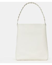 Lafayette 148 New York - Grained Calfskin Leather 8 Knot Hobo - Lyst