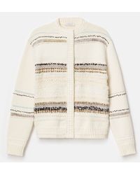 Lafayette 148 New York - Merino Wool Cashmere Knit & Handwoven Cardigan - Lyst