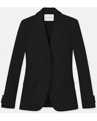 Lafayette 148 New York - Finesse Crepe Peak Lapel Blazer - Lyst
