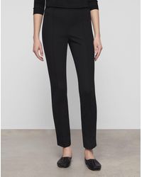 Lafayette 148 New York - Scuba Jersey High Rise Slim Leg Ankle Pants - Lyst