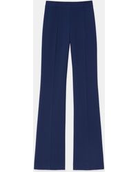 Lafayette 148 New York - Finesse Crepe Gates Side-zip Flared Pant - Lyst