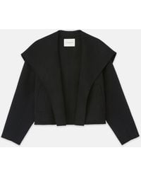 Lafayette 148 New York - Wool-cashmere Double Face Shawl Collar Oversized Coat - Lyst
