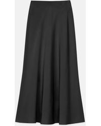 Lafayette 148 New York - Organic Silk Stretch Crepe De Chine Bias Skirt - Lyst