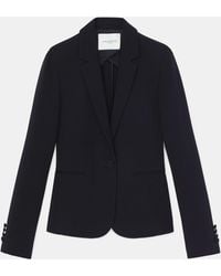 Lafayette 148 New York - Finesse Crepe Single Button Blazer - Lyst