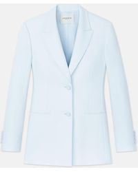 Lafayette 148 New York - Plus-size Finesse Crepe Fitted Blazer - Lyst