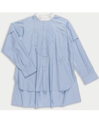 La Fetiche - Lou Traditional Striped Overshirt - Lyst