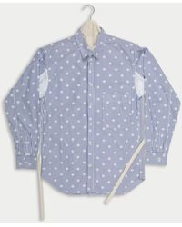 La Fetiche - Nico Cotton Poplin Shirt - Lyst