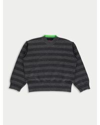 La Fetiche - Leslie Oversized Loose Fit Striped Sweater - Lyst