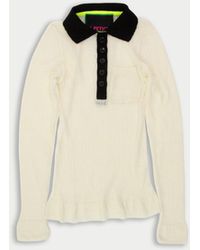 La Fetiche - Mick Fine Weight Ribbed Top - Lyst
