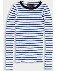 La Fetiche - Jackie Raye Fine Weight Ribbed Top - Lyst
