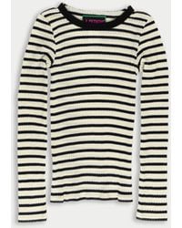 La Fetiche - Jackie Raye Fine Weight Ribbed Top - Lyst