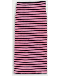 La Fetiche - Julie Ribbed Tube Skirt - Lyst