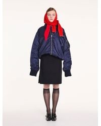La Fetiche - Kim X Oversized Bomber Jacket - Lyst