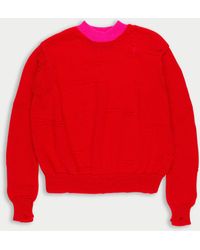 La Fetiche - Millie Crew Neck Sweater - Lyst