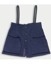 La Fetiche - Yuki Knitted Camisole Top - Lyst