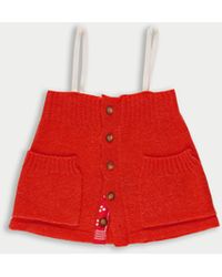 La Fetiche - Yuki Knitted Camisole Top - Lyst