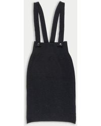 La Fetiche - Daphne Ribbed Tube Knit Skirt - Lyst