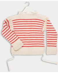 La Fetiche - Cindy Traditional Handknitted Sailor Sweater - Lyst