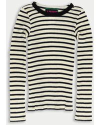 La Fetiche - Jackie Raye Fine Weight Ribbed Top - Lyst