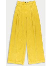 La Fetiche - Angie Highwaisted Pleated Trousers - Lyst