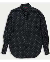 La Fetiche - Tasha Music Note Printed Blouse - Lyst