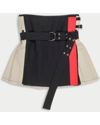 La Fetiche - Twiggy Traditional Hand Pleated Mini Kilt Made With Japanese Fabric - Lyst