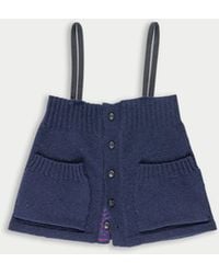 La Fetiche - Yuki Knitted Camisole Top - Lyst