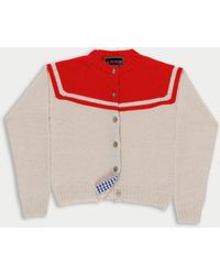 La Fetiche - Maar Crew Neck Cardigan - Lyst