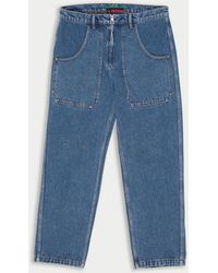 La Fetiche - Andy Workwear Style Jeans With Tapered Leg - Lyst