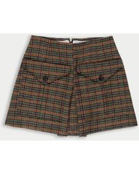 La Fetiche - Brigitte Tweed Mini Skirt - Lyst