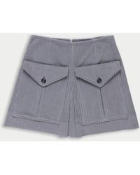 La Fetiche - Brigitte Corduroy Mini Skirt - Lyst