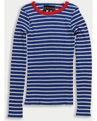 La Fetiche - Jackie Raye Fine Weight Ribbed Top - Lyst