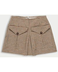 La Fetiche - Brigitte Tweed Mini Skirt - Lyst