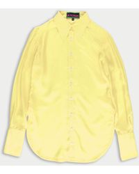 La Fetiche - Tasha Lightweight Silk Shirt - Lyst