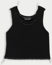 La Fetiche - Axel Ribbed Vest Top - Lyst