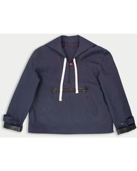 La Fetiche - Petra Reversible Sailor Style Cagoule - Lyst