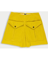 La Fetiche - Brigitte Corduroy Mini Skirt - Lyst