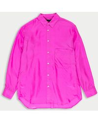 La Fetiche - Nico Silk Shirt - Lyst